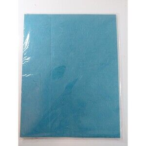 Pulsar Strohseide Mulberry Fibre Paper 25 Sheets 8.5x11in Turquoise
